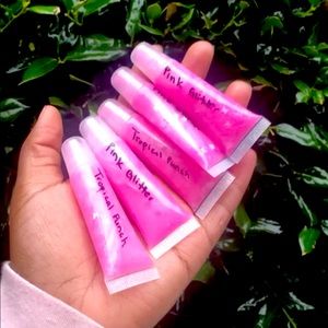 Flavored/Unflavored Pink LipGloss